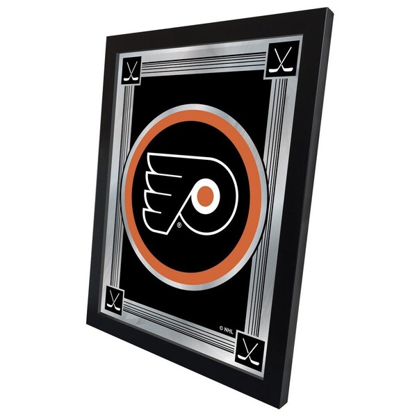 Holland Bar Stool Co Philadelphia Flyers 17" x 22" Logo Mirror - MLOGOPHIFLY
