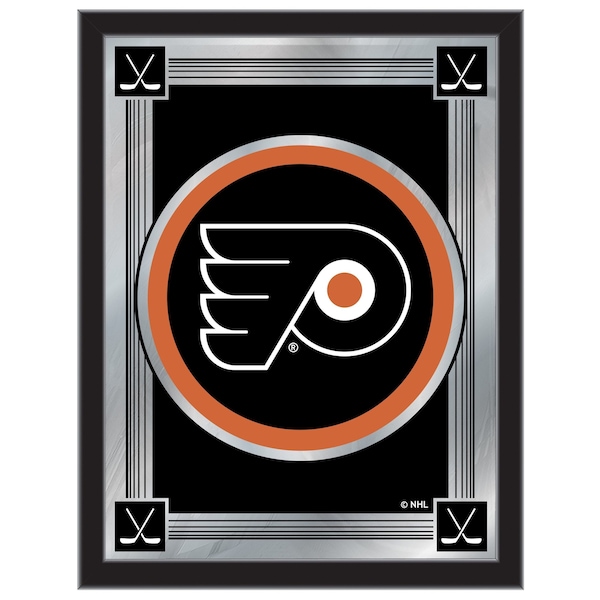 Holland Bar Stool Co Philadelphia Flyers 17" x 22" Logo Mirror - MLOGOPHIFLY