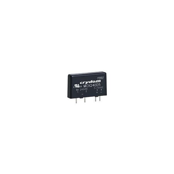 Relevador Ssr Crydom Montaje en PCB Sip  280Vac/5A  15-32Vdc  In - MCXE240D5R