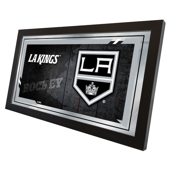 Holland Bar Stool Co Los Angeles Kings 15" x 26" Hockey Collector Mirror by Holland Bar Stool Company - MCOLLAKING
