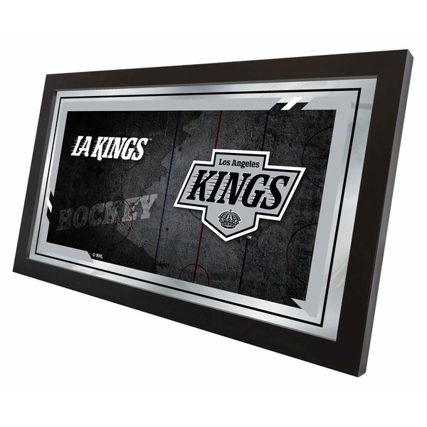 Holland Bar Stool Co Los Angeles Kings 15" x 26" Hockey Collector Mirror by Holland Bar Stool Company - MCOLLAKING
