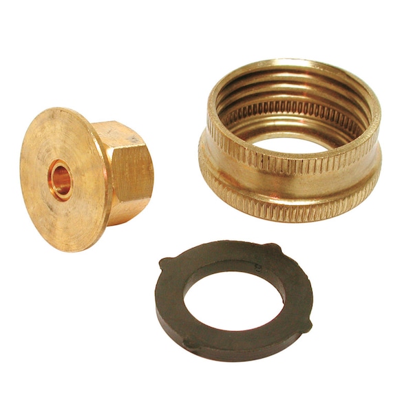 Dial Mfg Dial 1/4 in. H Yellow Brass Garden Hose Adaptor - 9057