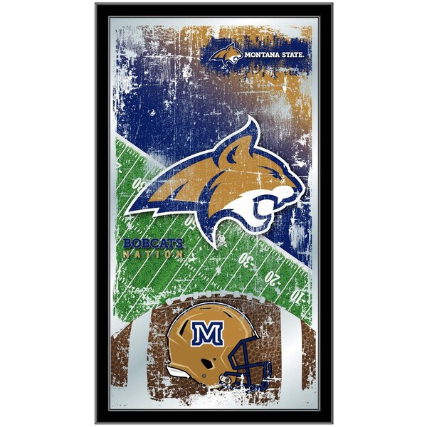Holland Bar Stool Co Montana State 15" x 26" Football Mirror - MFTBLMONTST