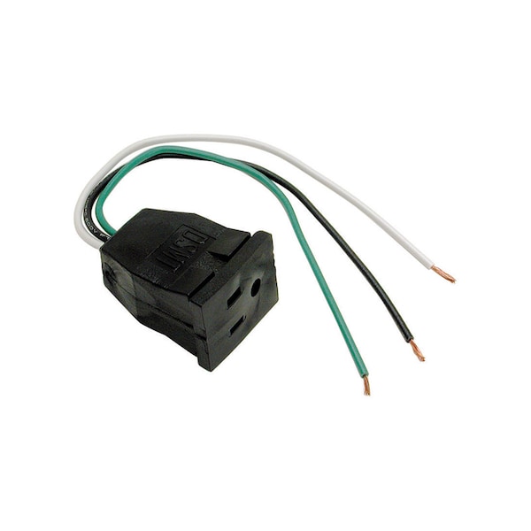 Dial Mfg Dial 1-1/2 in. H X 5-1/2 in. W Black Plastic Pump Receptacle - 7589