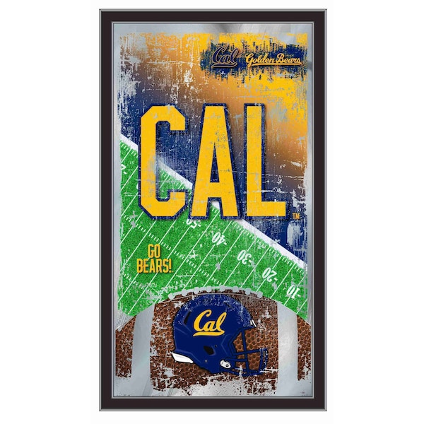 Holland Bar Stool Co Univesity of California 15" x 26" Football Mirror - MFTBLCAL-UN