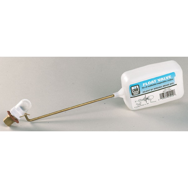 Dial Mfg Dial 2 in. H X 2-9/32 in. W White Stainless Steel Evaporative Cooler Float Valve - 4101