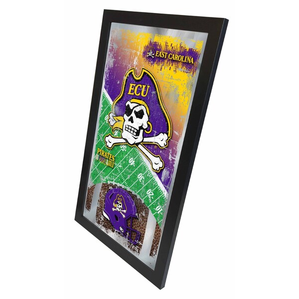 Holland Bar Stool Co East Carolina 15" x 26" Football Mirror - MFTBLECAROL