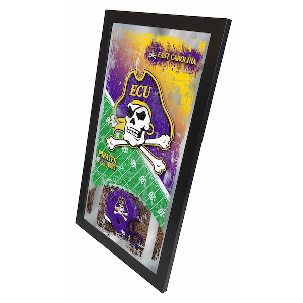 Holland Bar Stool Co East Carolina 15" x 26" Football Mirror - MFTBLECAROL