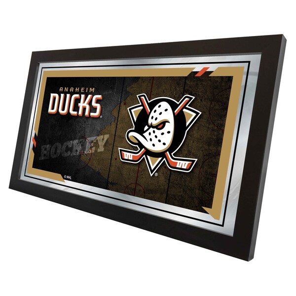 Holland Bar Stool Co Anaheim Ducks 15" x 26" Hockey Collector Mirror by Holland Bar Stool Company - MCOLANADKS