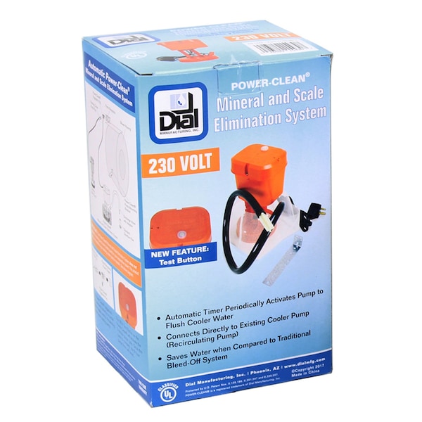 Dial Mfg Dial Power Clean 9-1/2 in. H X 5-1/2 in. W Orange Polypropylene Evaporative Cooler Pump - 1543