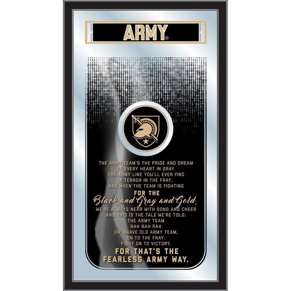 Holland Bar Stool Co US Military Academy ARMY 26" x 15" Fight Song Mirror - MFGHTUSMILA