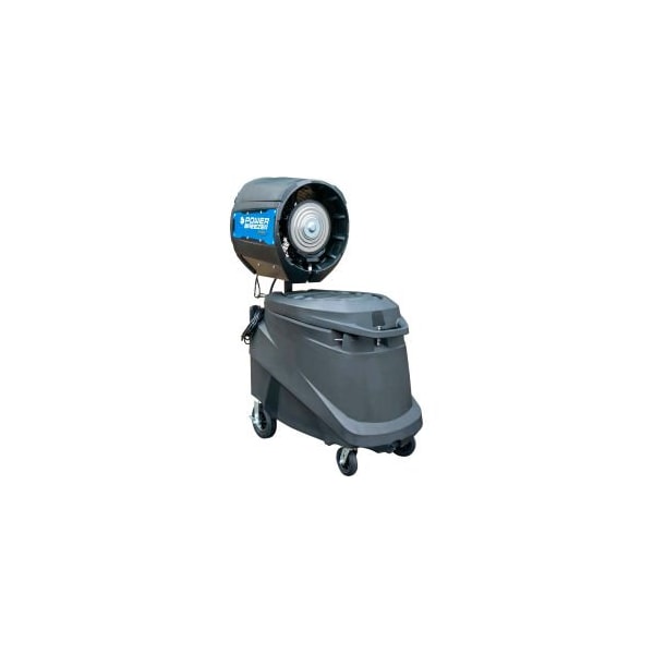 Breezer Holdings Power Breezer Max+ Evaporative Cooling Fan, 10GPH, 8 Blade, 110V - PB4MAX