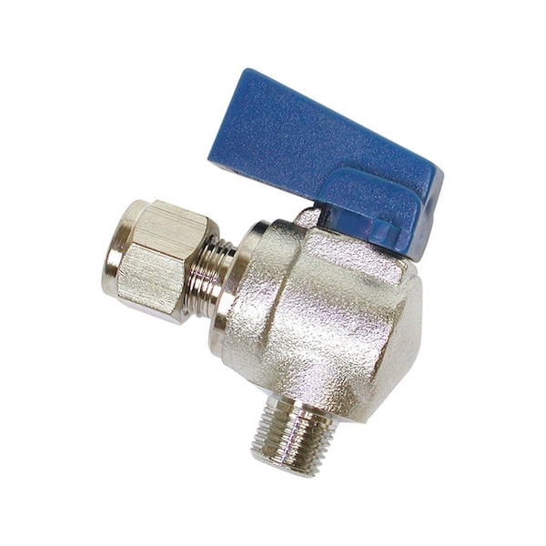 B & K Dial 1 in. H X 2-3/4 in. W Black Stainless Steel Ball Valve - 9443