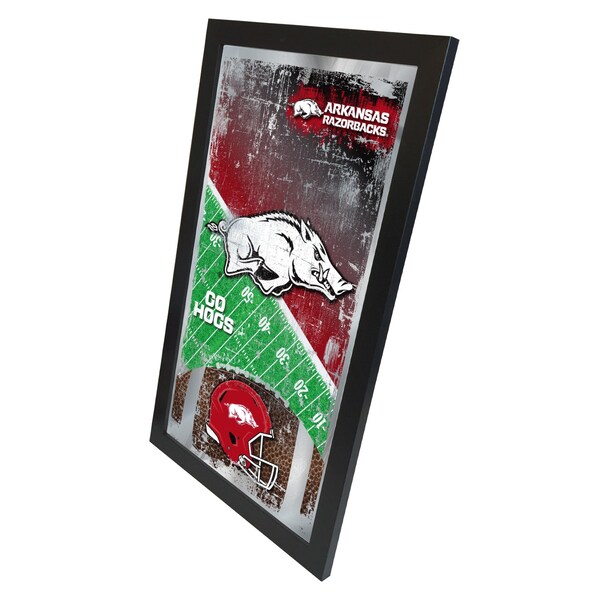 Holland Bar Stool Co Arkansas 15" x 26" Football Mirror - MFTBLARKNUN