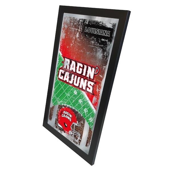 Holland Bar Stool Co Louisiana-Lafayette 15" x 26" Football Mirror - MFTBLLA-LAF
