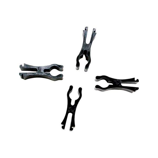 Dial Mfg Dial 1/2 in. H X 2-3/4 in. W Black Plastic Hose Clamp - 4632