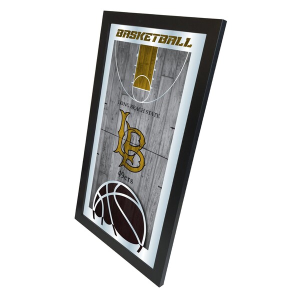 Holland Bar Stool Co Long Beach State University 15" x 26" Basketball Mirror - MBSKTLBSTUN
