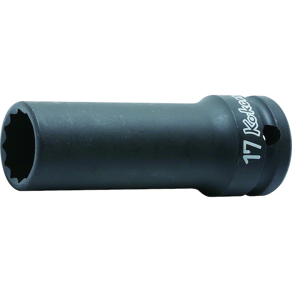 Ko-Ken Socket 12mm 12 Point 80mm Thin walled 1/2 Sq. Drive - 14306M-12