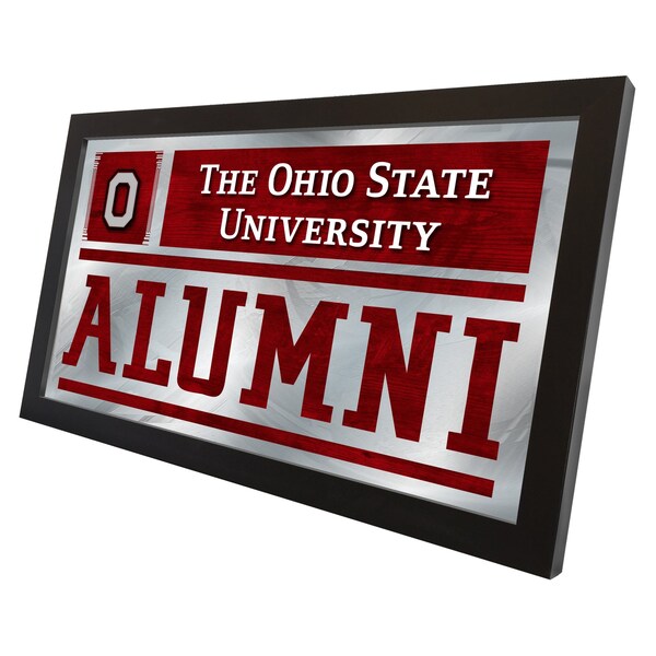Holland Bar Stool Co Ohio State 26" x 15" Alumni Mirror - MALUMOHIOST