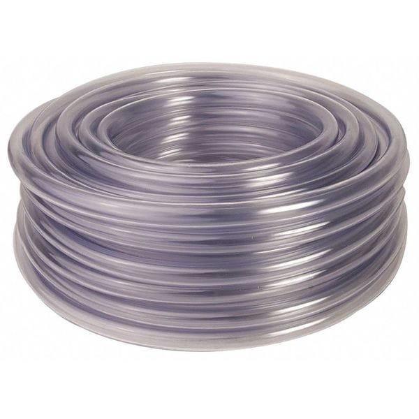 Diversitech Vinyl Tubing, Clr, 0.375In ID, 0.495In OD - 7-38P