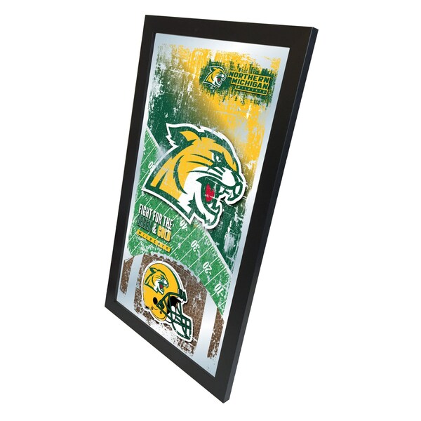 Holland Bar Stool Co Northern Michigan 15" x 26" Football Mirror - MFTBLNORMIC