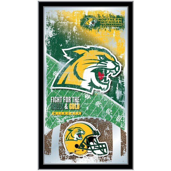 Holland Bar Stool Co Northern Michigan 15" x 26" Football Mirror - MFTBLNORMIC