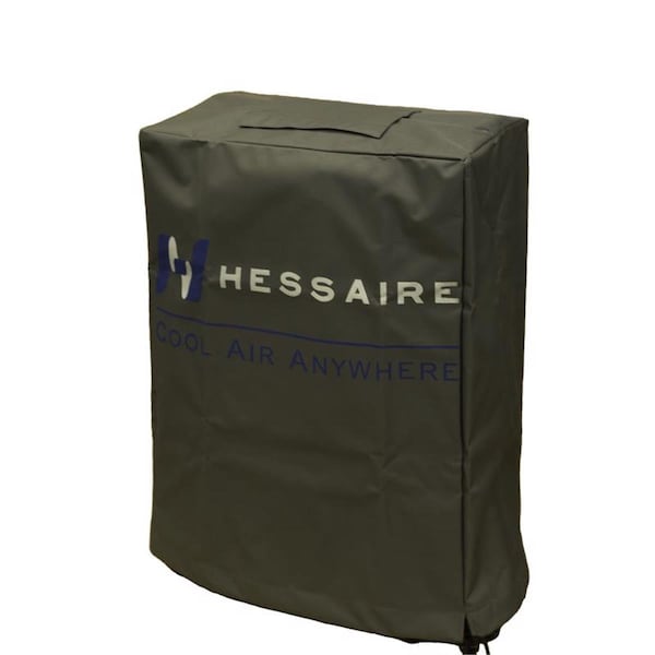 Hessaire Products 38 x 17 in. Evaporative Nylon Cooler Cover, Gray - 4008388