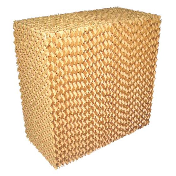 Zoro Select Evaporative Cooling Pad, Kraft Paper, 29-3/4 in H x 40 in W x 8 in D - 4KCA2
