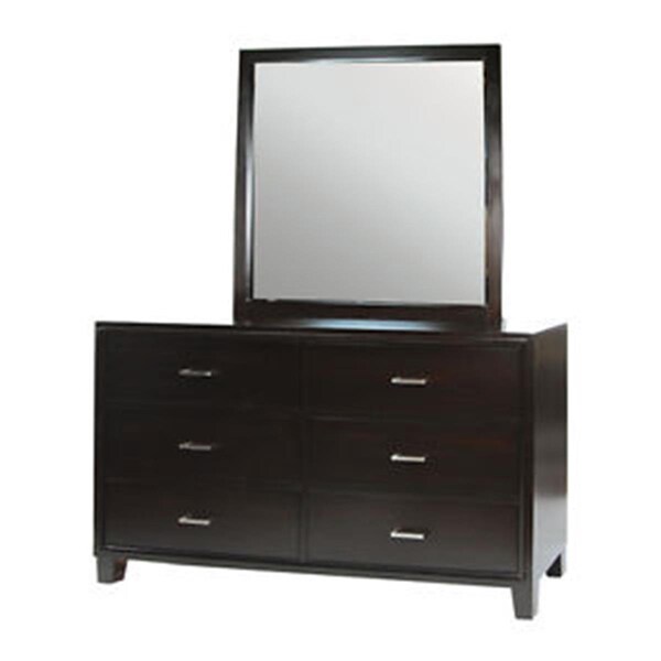 Furniture Of America Gerico II Espresso Contemporary Mirror - IDF-7088M