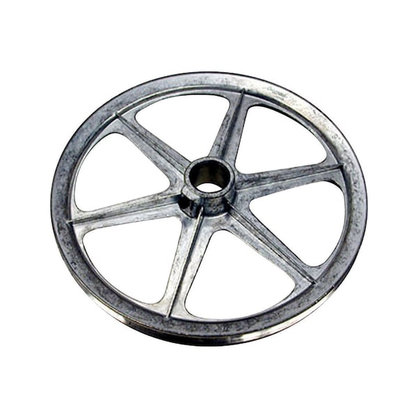 B & K Dial 14 in. H X 14 in. W Silver Zinc Blower Pulley - 6340