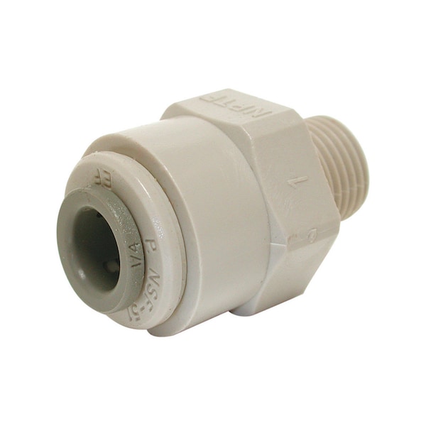 B & K Dial SpeedFit 1/4 in. H Beige Copper Male Union - 9536