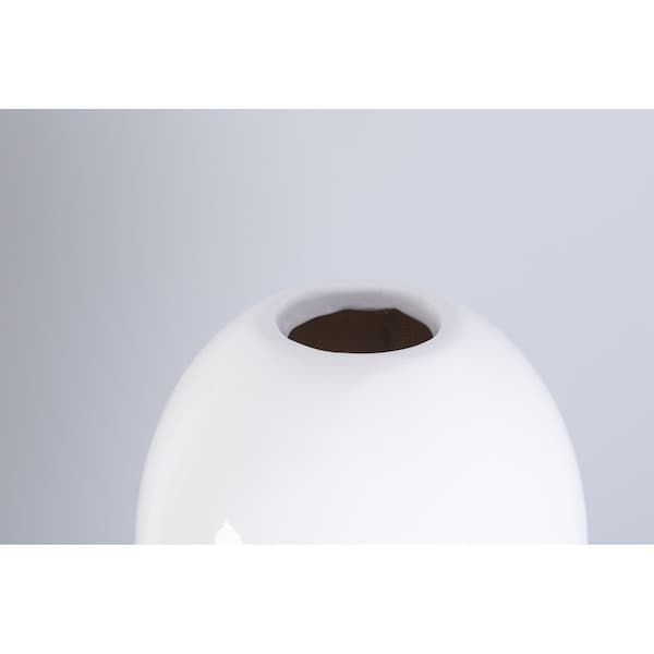 Uniquewise 39 Tall White Narrow Unique Fiberglass Modern Floor Vase - QI003597L