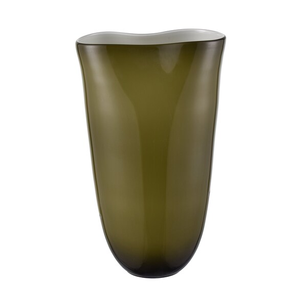 Elk Signature Braund Vase - Olive - H0047-10981