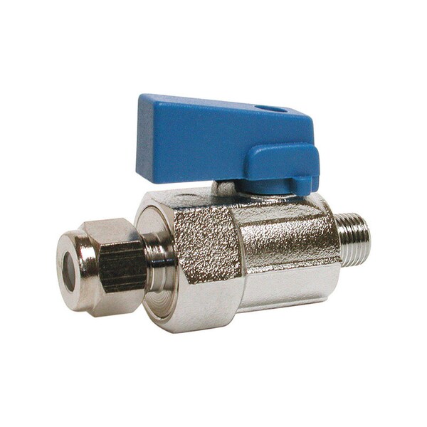 B & K Dial 1/4 in. H X 1/8 in. W Stainless Steel Ball Valve - 9426