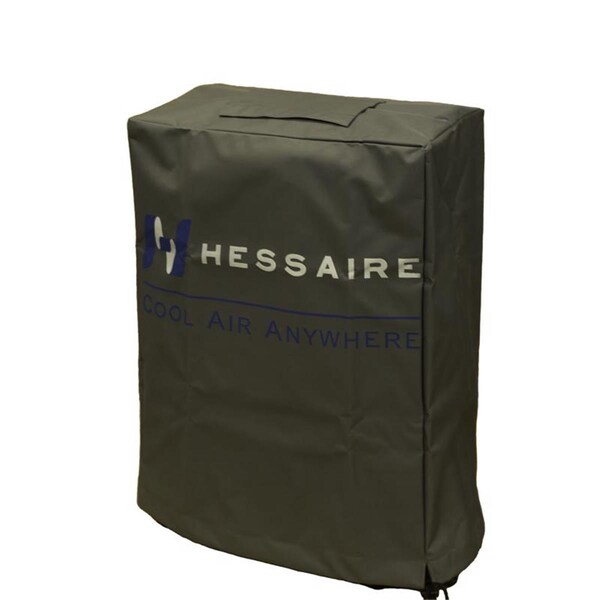Bromas 38 x 17 in. Evaporative Nylon Cooler Cover; Gray - BR3305869