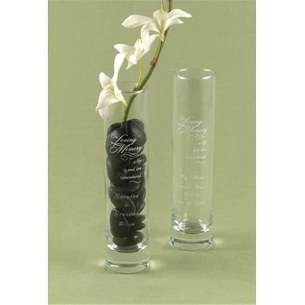 Hortense Hewitt Hortense B. Hewitt 33550P In Loving Memory Bud Vase - 33550P