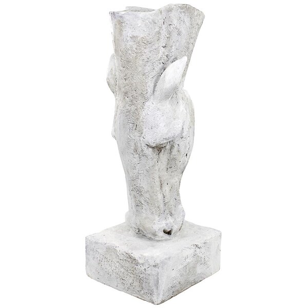 Design Toscano Grazing Stallion Sculptural Horse Vessel - DS19079