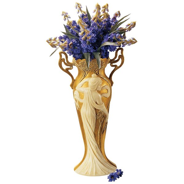 Design Toscano Salon Michele Art Nouveau Vase - PD0023