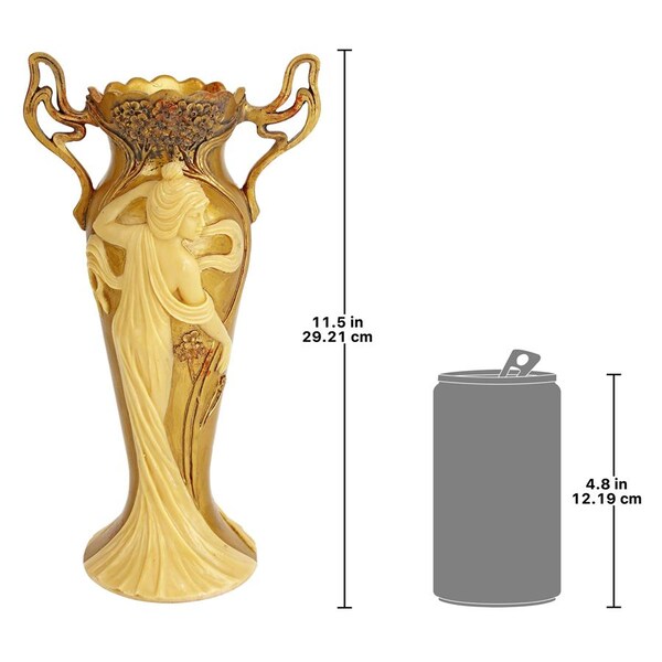 Design Toscano Salon Michele Art Nouveau Vase - PD0023