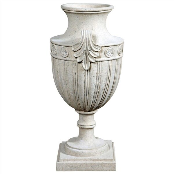 Design Toscano Emperor Roman-Style Architectural Garden Urns: Set of Two - NE9210158