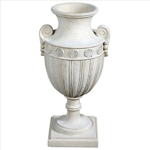 Design Toscano Emperor Roman-Style Architectural Garden Urns: Set of Two - NE9210158