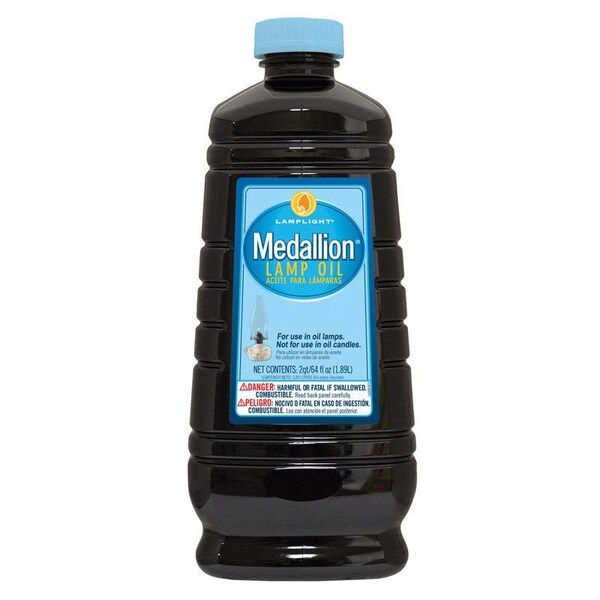 Lamplight Lamplight Farms Medallion Clean Burn Lamp Oil Clear 64 oz - 60003