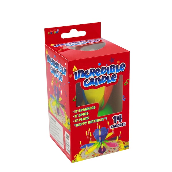 Just For Laughs Just For Laughs Incredible Candle Celebration Birthday Candle Plastic 1 pk - 3305C