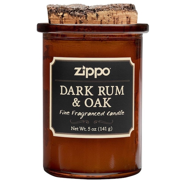 Zippo Spirit Candle - Dark Rum and Oak - 5 oz. - 70007
