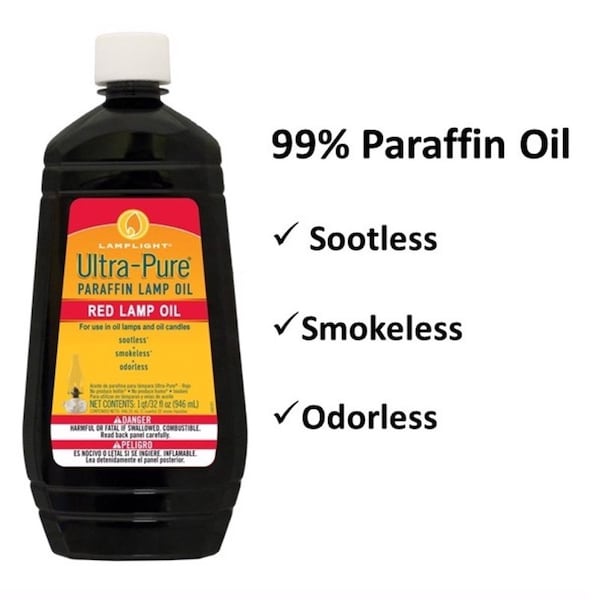 Lamplight Lamplight Farms Ultra Pure Clean Burn Paraffin Oil Red 32 oz - 60012