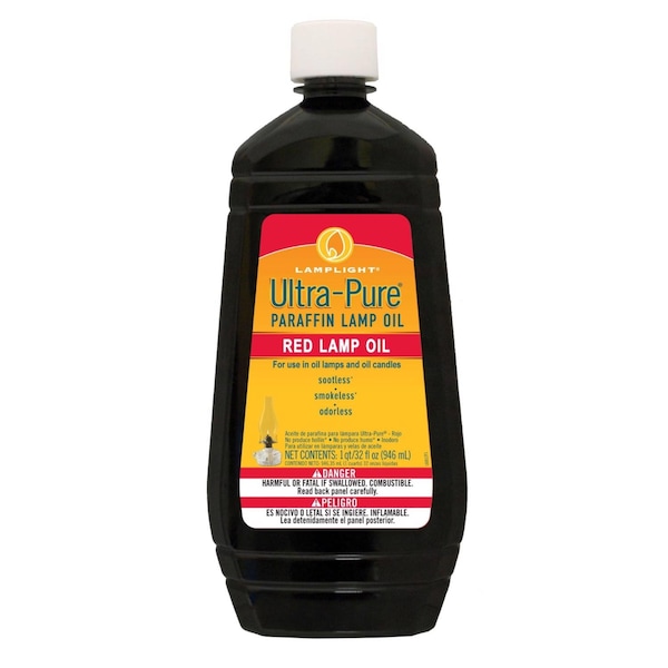 Lamplight Lamplight Farms Ultra Pure Clean Burn Paraffin Oil Red 32 oz - 60012