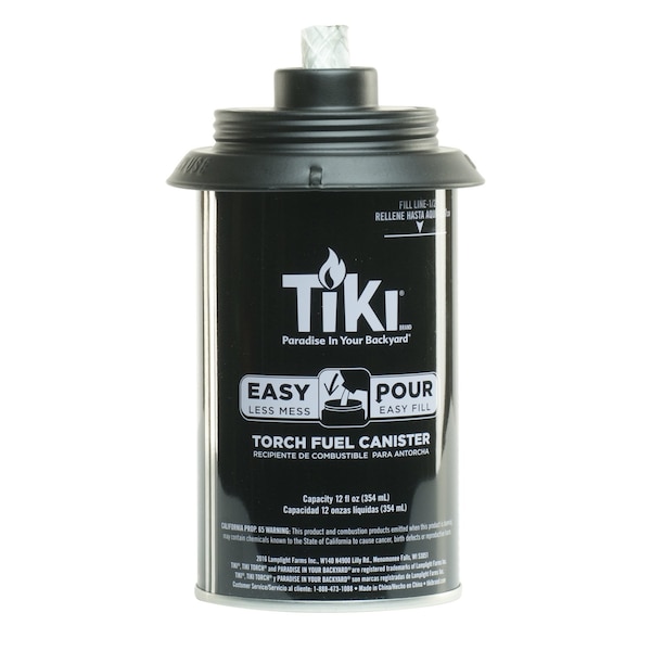 Tiki TIKI Easy Pour Citronella Torch Fuel Black 12 oz - 1317054