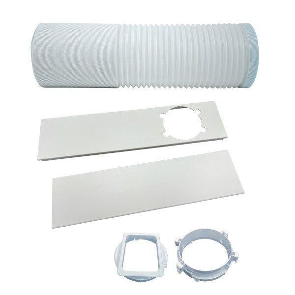 Perfect Aire Window Exhaust Vent Kit, 6 3/8" W - PORTV592PA