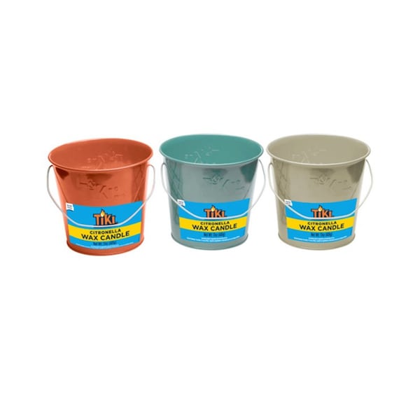 Lamplight TIKI Assorted Citronella Scent Seaside Escape Candle 17 oz - 1417040
