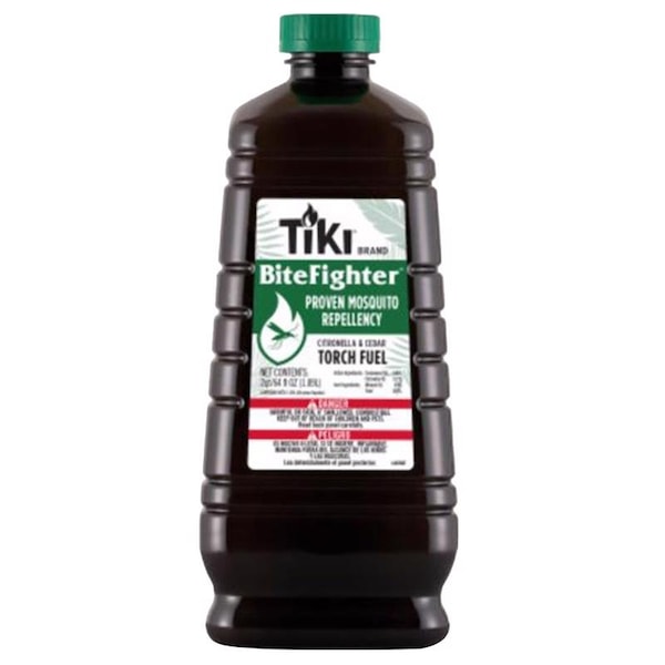 Tiki Torch Fuel TIKI BiteFighter Citronella & Cedar Torch Fuel 64 oz - 1216158